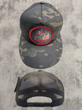 Iron Ridge Apparel™- Black Multicam® Snapback Trucker Hat