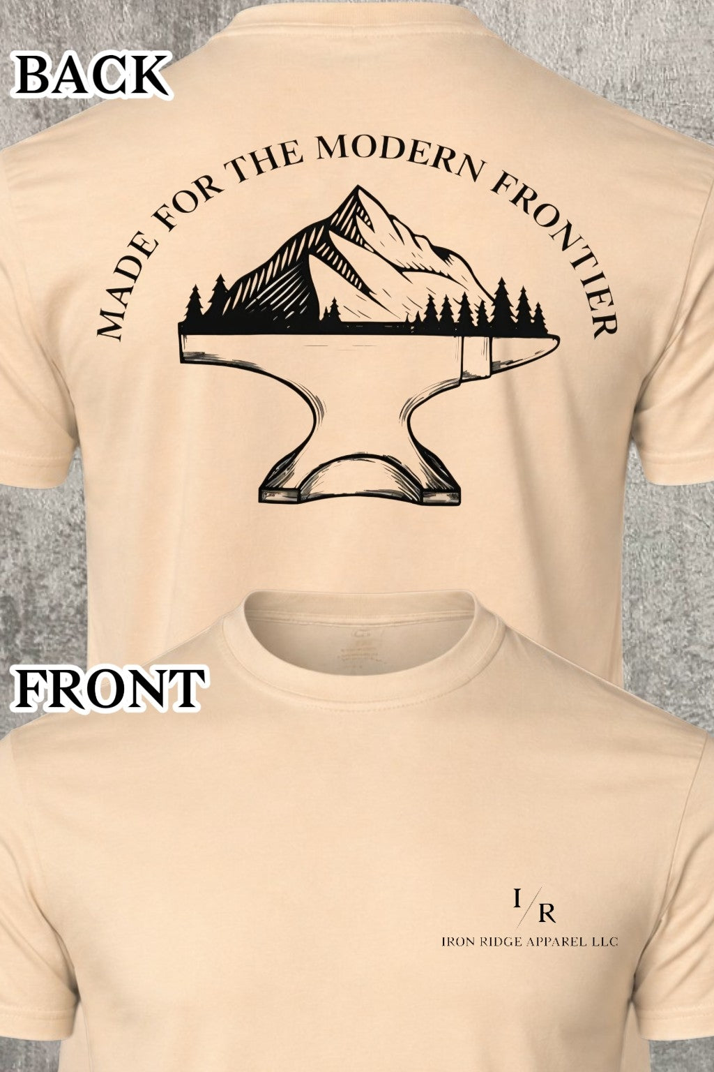 Iron Ridge Apparel™- Ivory Ridge Comfort T-Shirt
