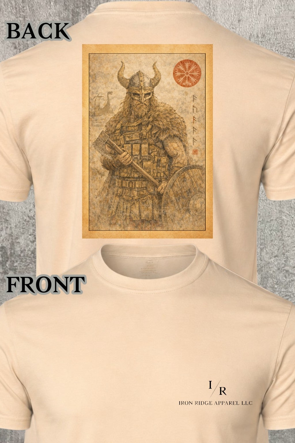Iron Ridge Apparel™- Meiji Madness Collection: Modern Viking Comfort T-Shirt