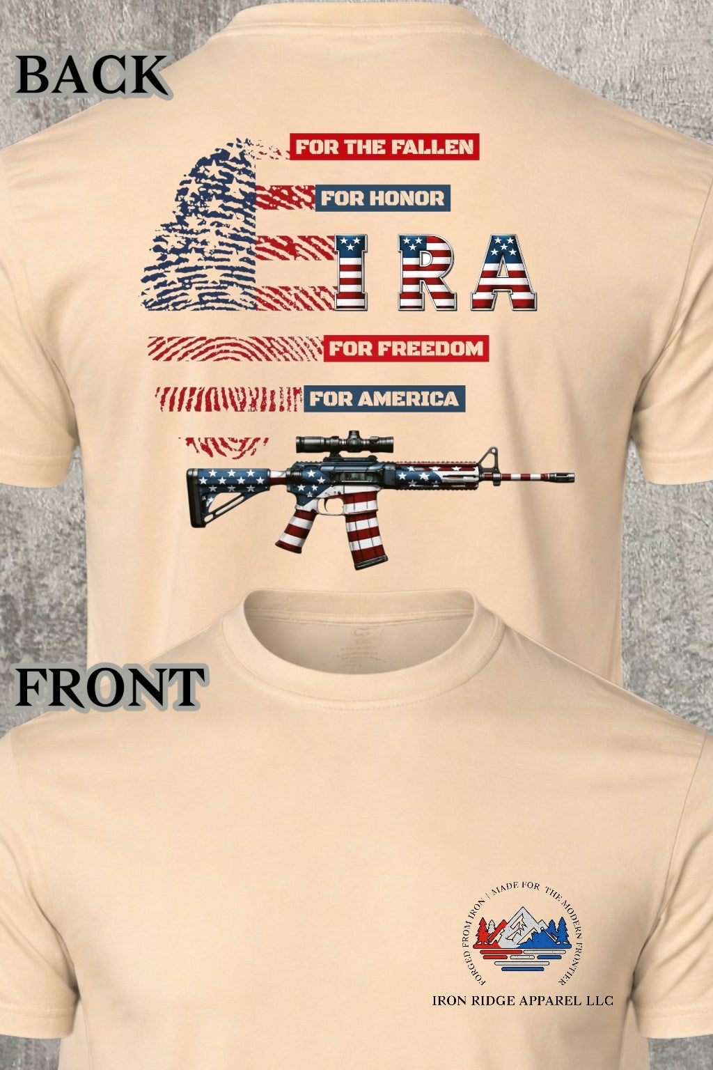 Iron Ridge Apparel™- IRA 'Merica Comfort T-Shirt