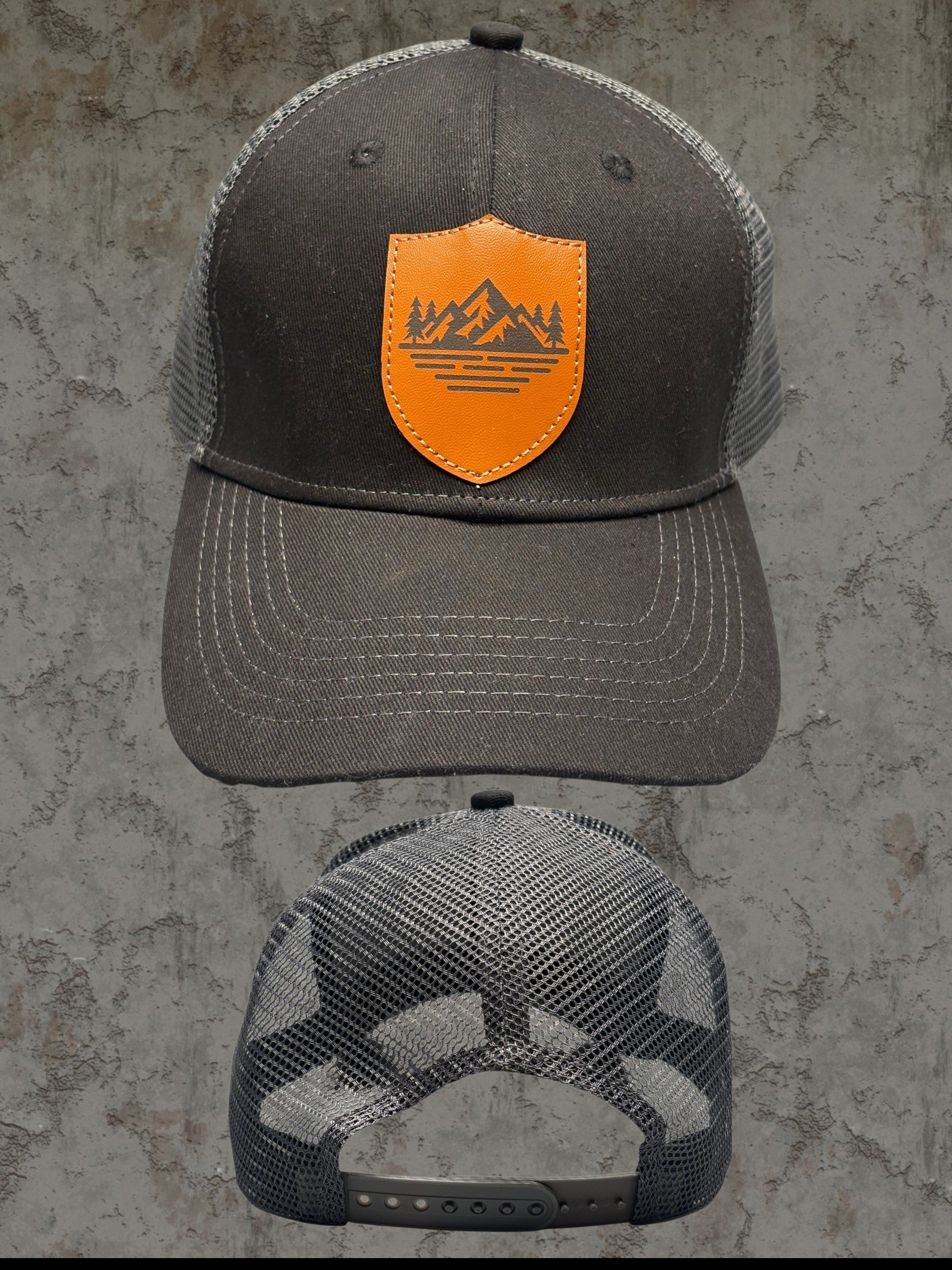 Iron Ridge Apparel™ – Raven Black Snapback Trucker Hat