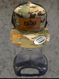 Iron Ridge Apparel™ `Merica Multicam Snapback Trucker Hat