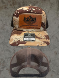 IRON RIDGE APPAREL™- DESERT CHOCOLATE CHIP PATTERN® SNAPBACK TRUCKER HAT