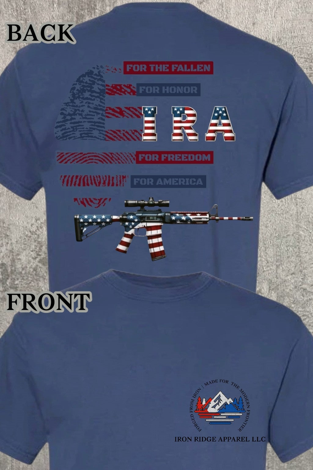 Iron Ridge Apparel™- IRA 'Merica Comfort T-Shirt