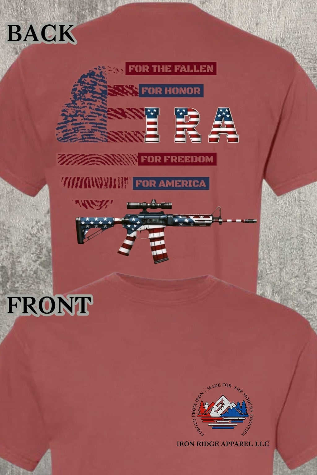 Iron Ridge Apparel™- IRA 'Merica Comfort T-Shirt