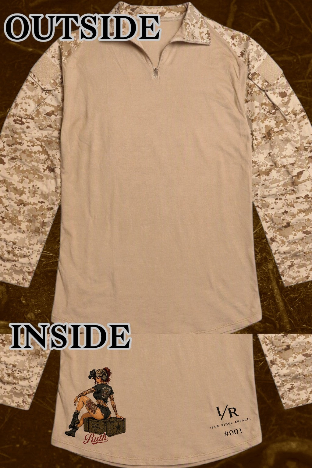 Iron Ridge Apparel™- Maritime Pinup Combat Collection- Ruth