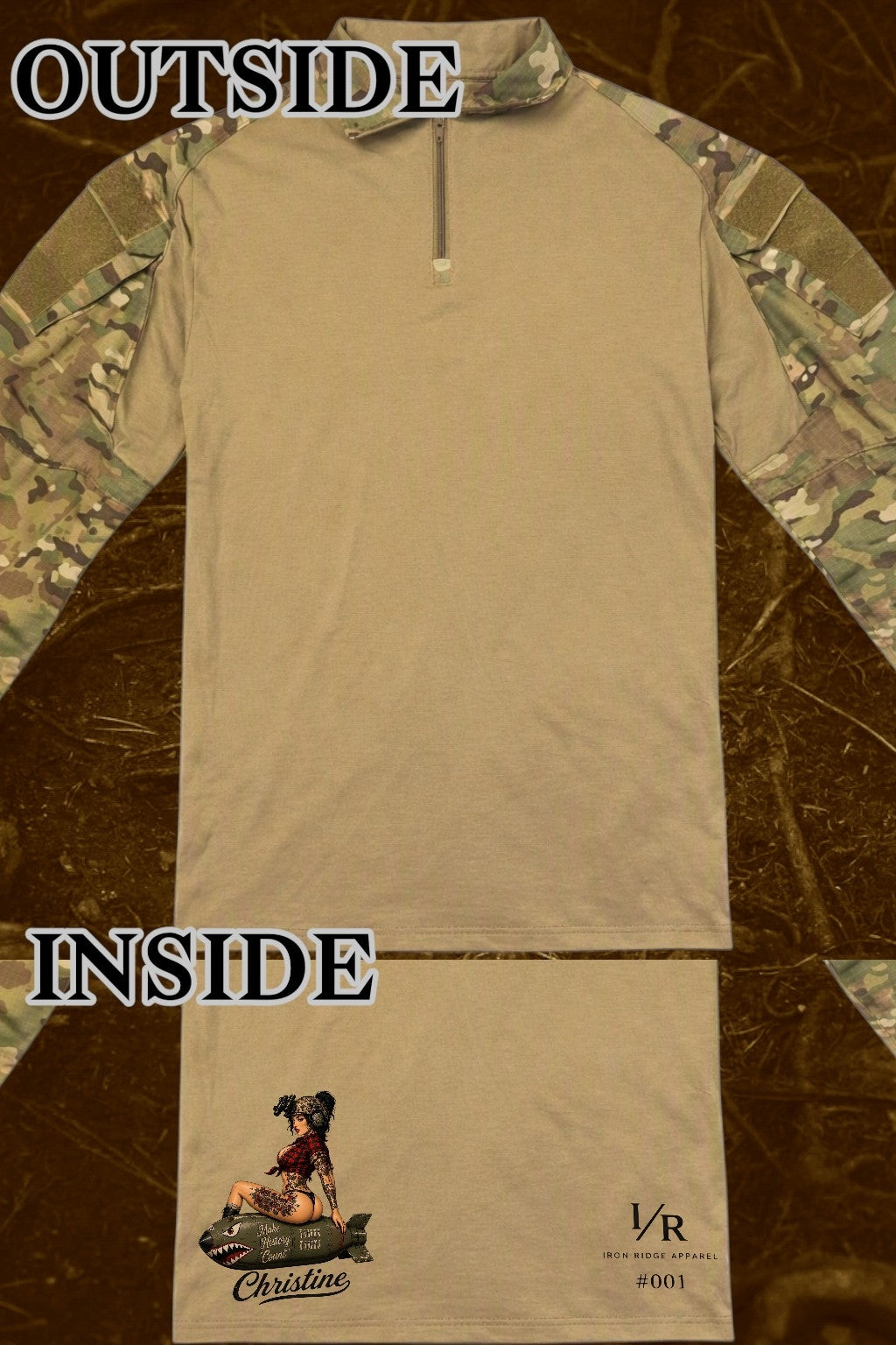 Iron Ridge Apparel™- Maritime Pinup Combat Collection-Christine