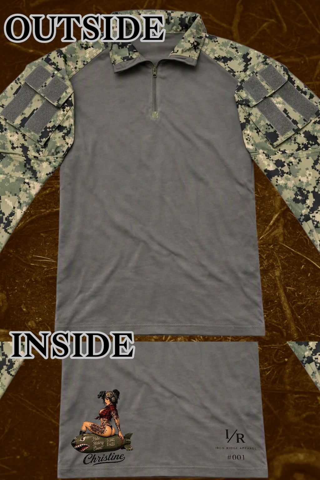 Iron Ridge Apparel™- Maritime Pinup Combat Collection-Christine
