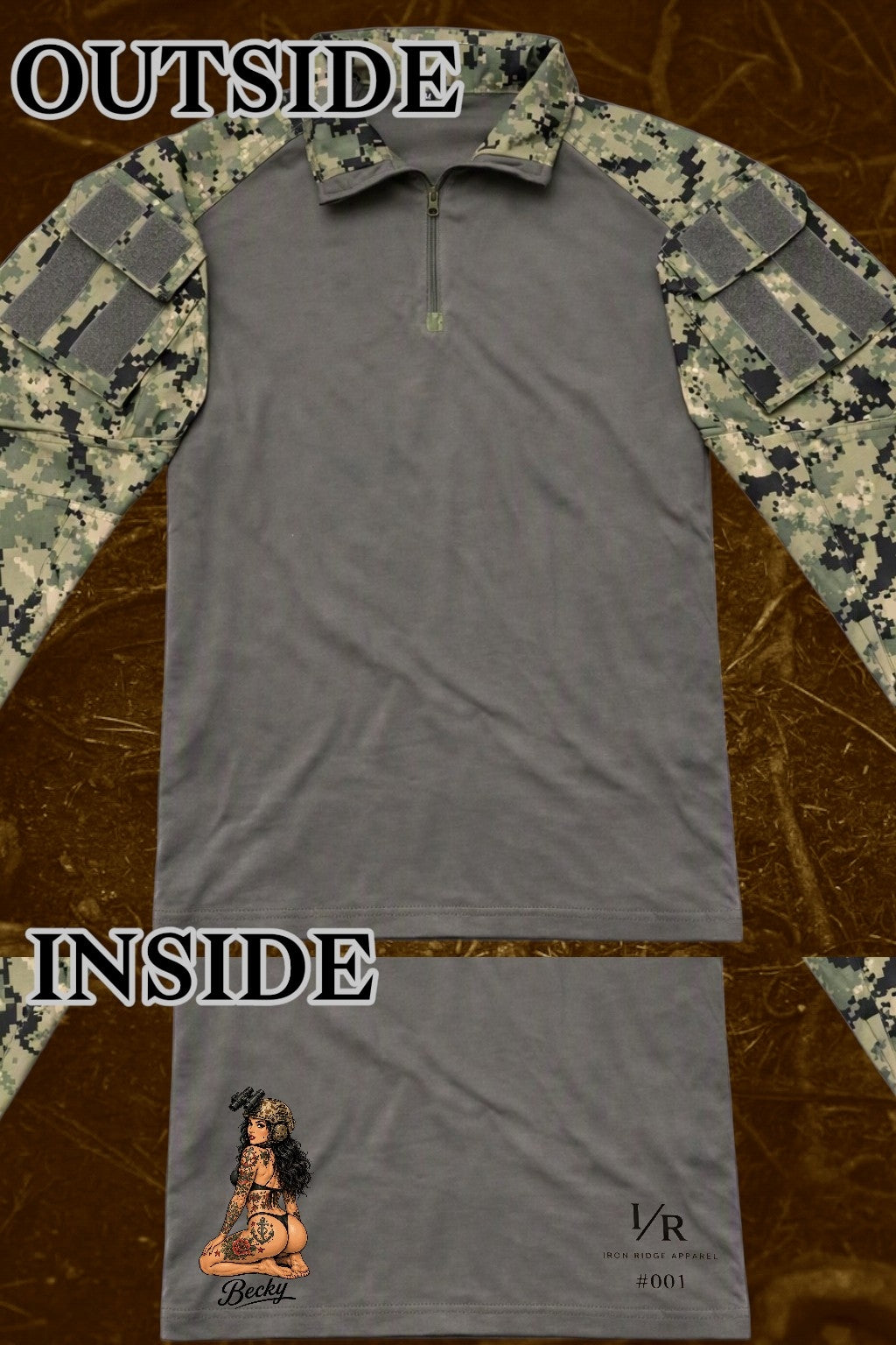 Iron Ridge Apparel™- Maritime Pinup Combat Collection-Becky