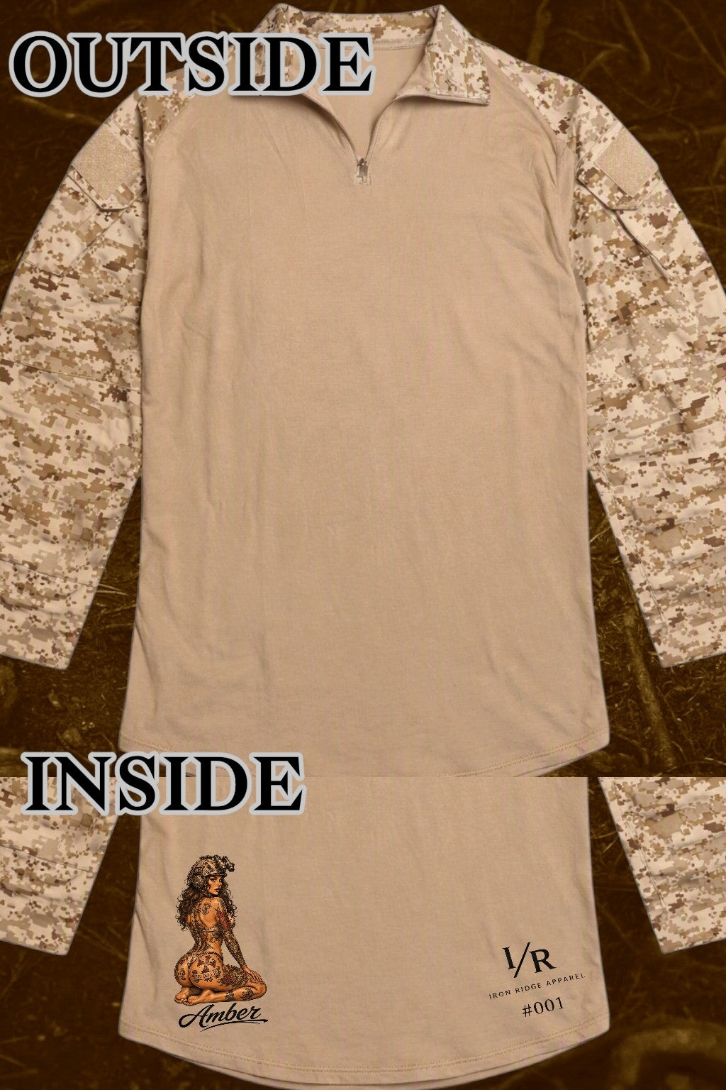 Iron Ridge Apparel™- Maritime Pinup Combat Collection-Amber