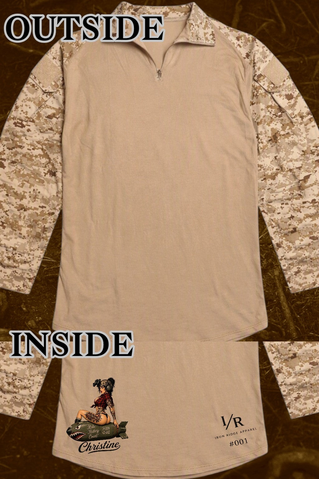 Iron Ridge Apparel™- Maritime Pinup Combat Collection-Christine