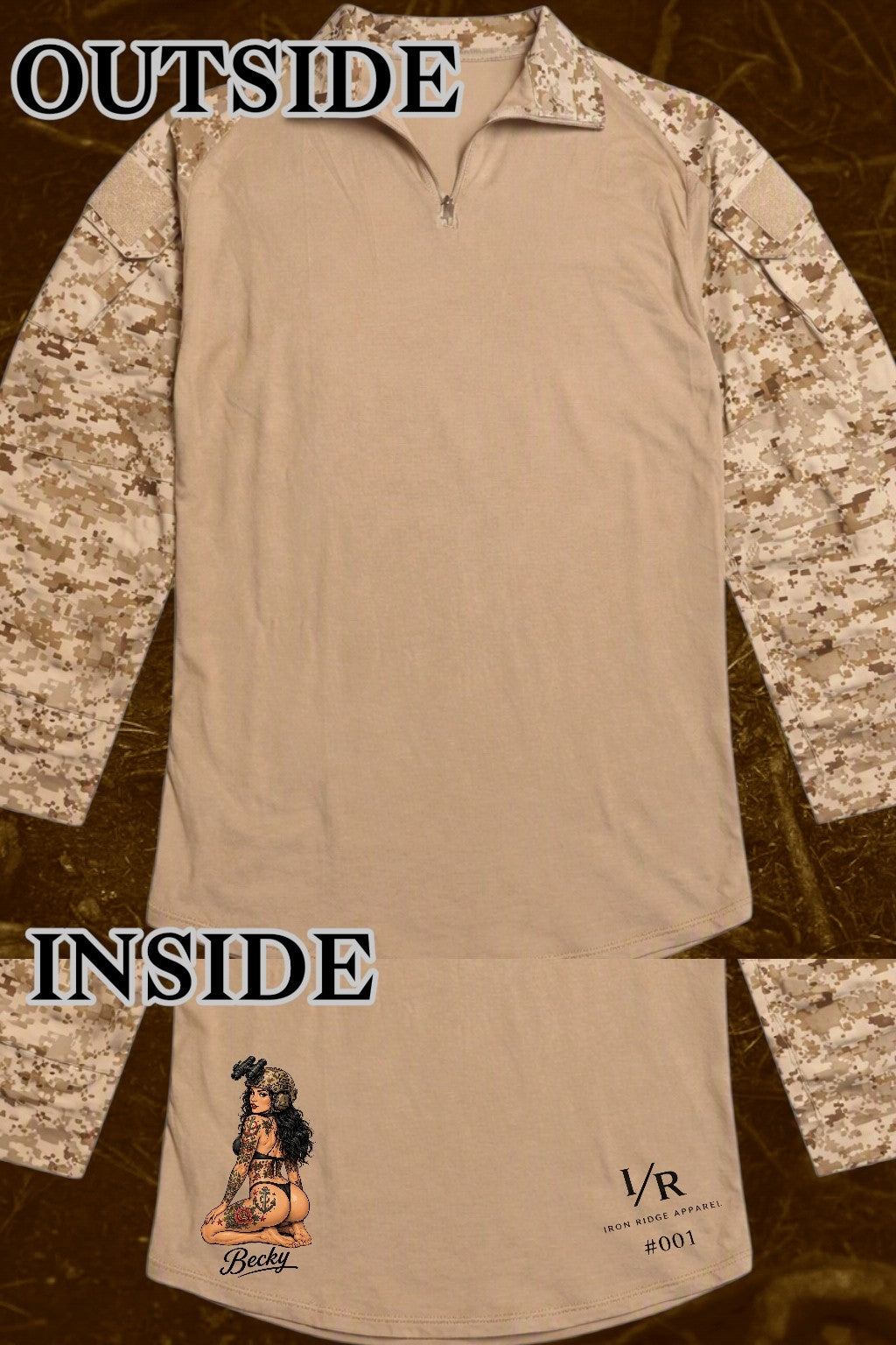 Iron Ridge Apparel™- Maritime Pinup Combat Collection-Becky